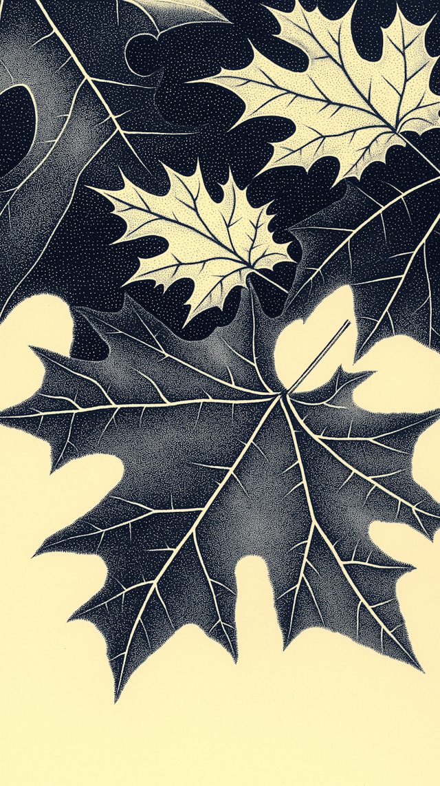 Artistic Leaves Illustration