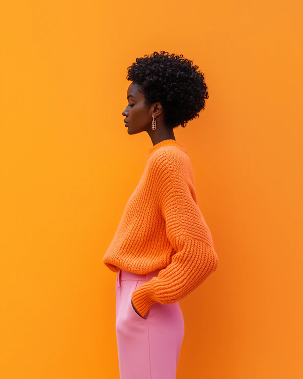 Bold Monochromatic Style