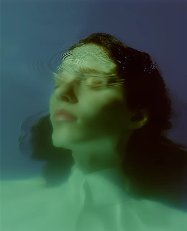 Serene Water Composition