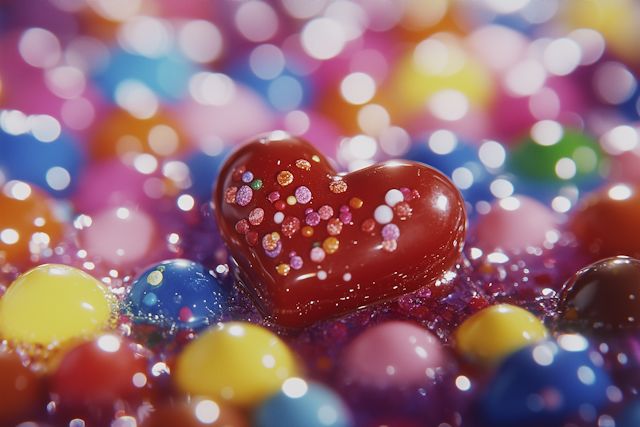 Colorful Heart Celebration