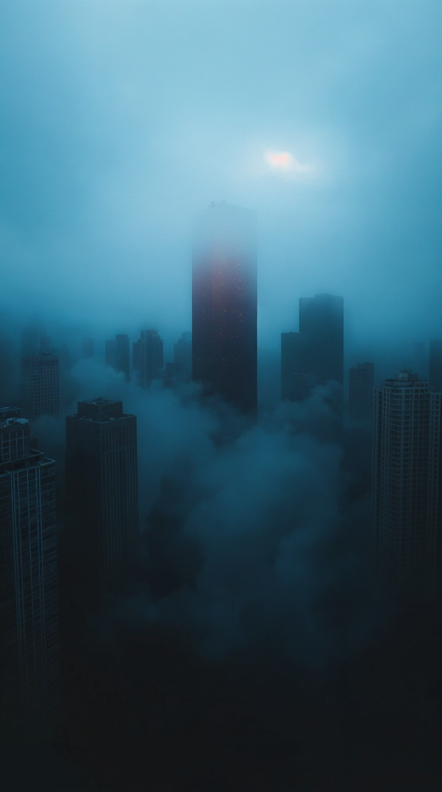 Foggy Cityscape