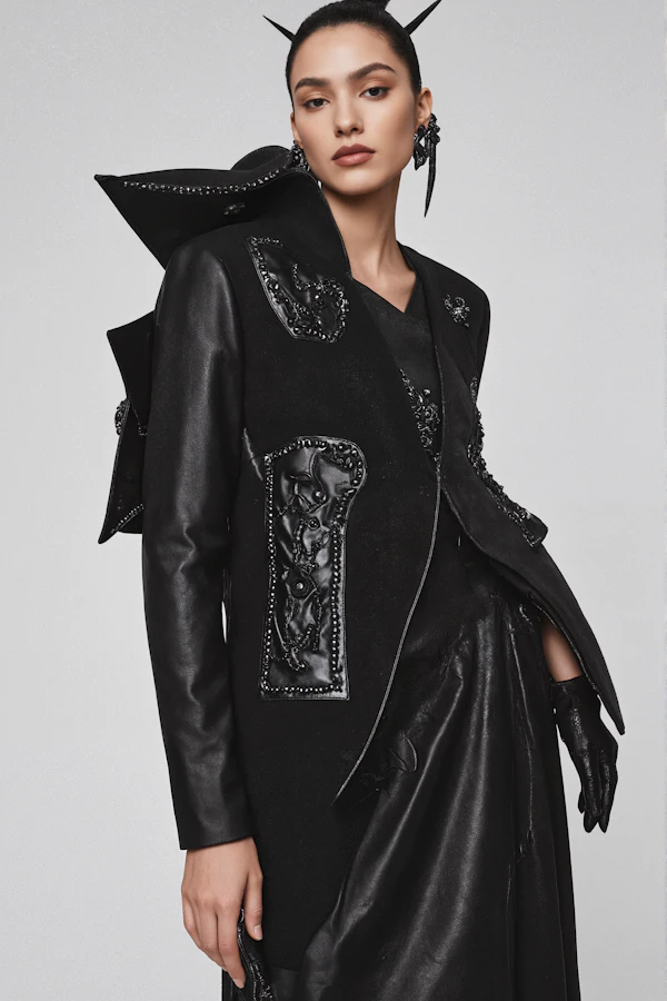 Avant-Garde Fashion Portrait
