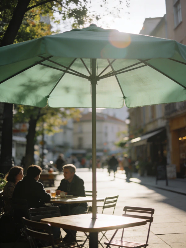 Outdoor Café Scene