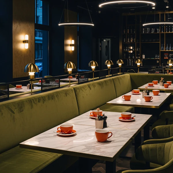 Modern Café Interior