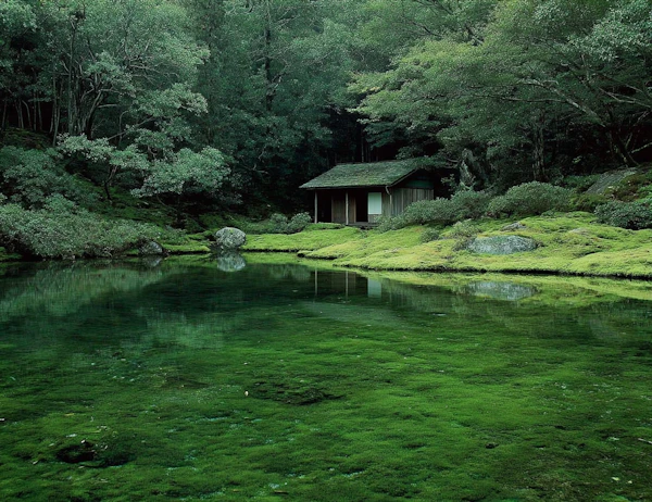 Serene Forest Cabin