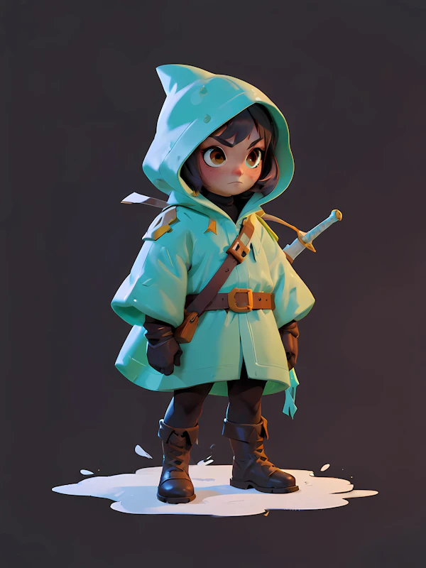 3D Adventurer Character