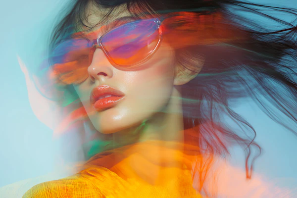 Dreamy Futuristic Portrait