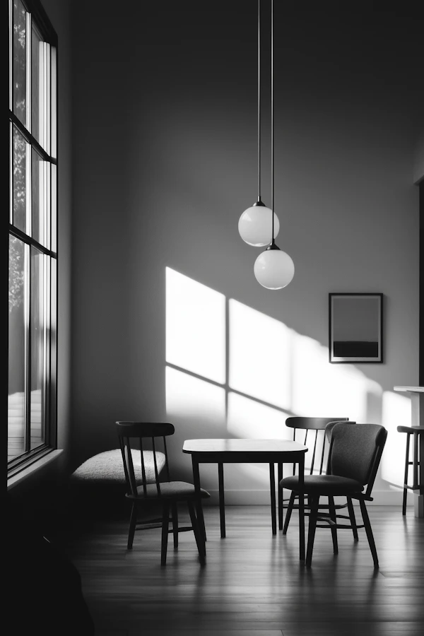 Minimalist Dining Area