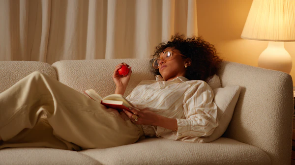 Cozy Reading Moment