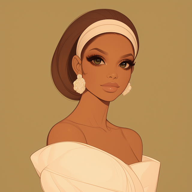 Elegant Woman Illustration