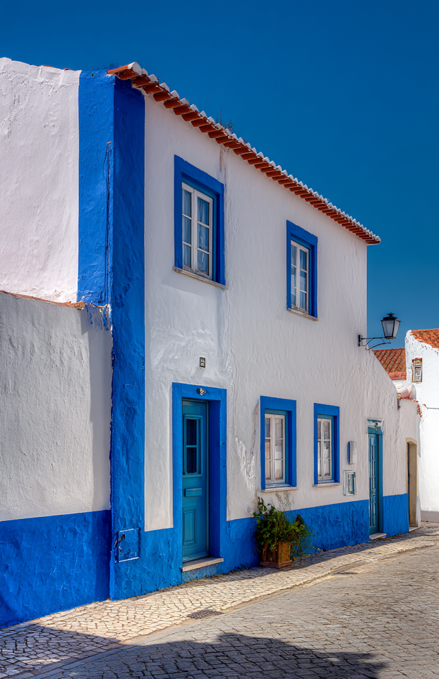 Charming Whitewashed House