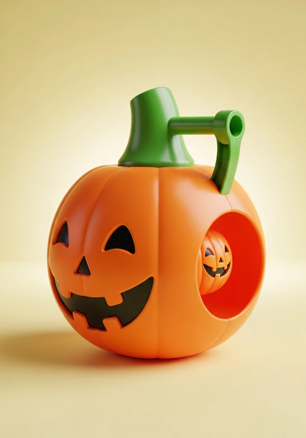 Pumpkin Container Display