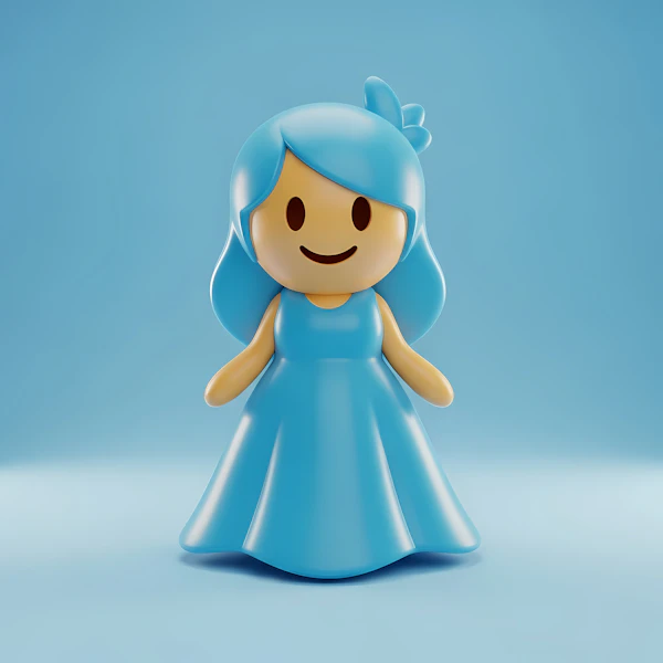 Cartoon Character Render