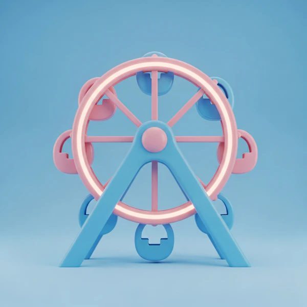 Pastel Ferris Wheel