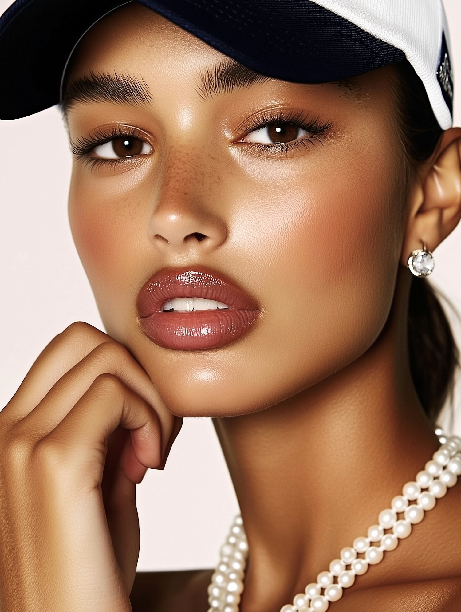 Elegant Portrait Close-Up
