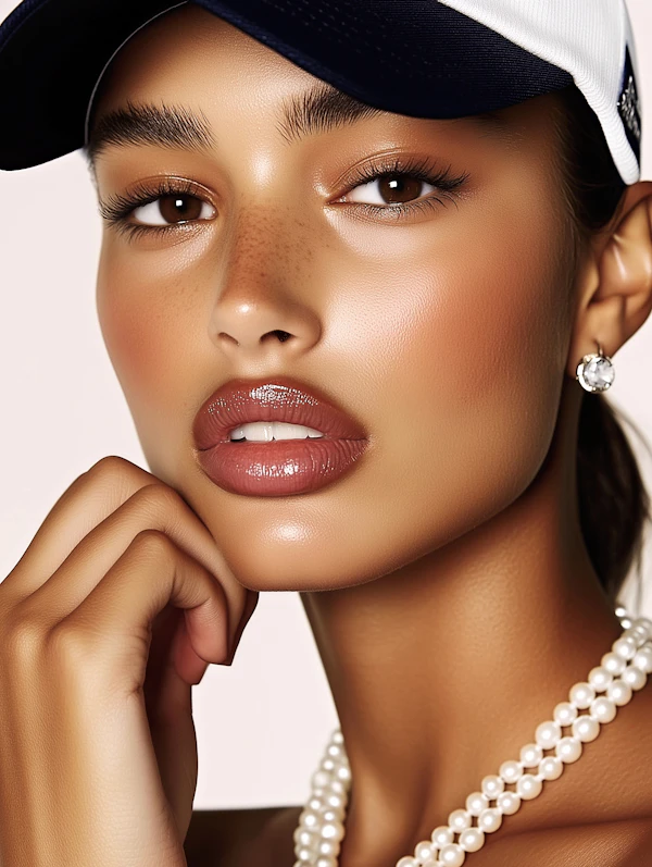 Elegant Portrait Close-Up