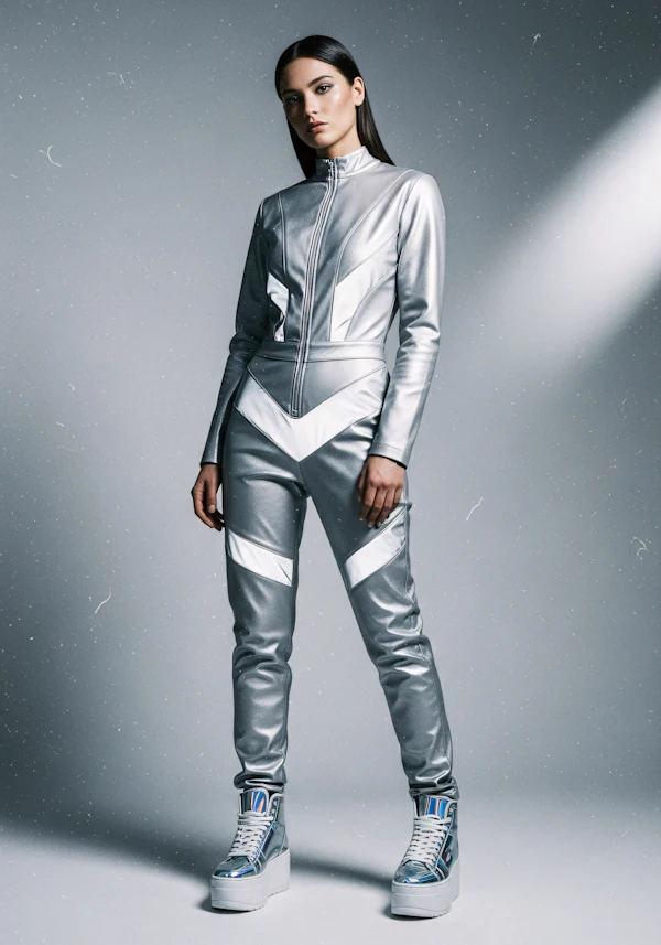 Futuristic Fashion Pose
