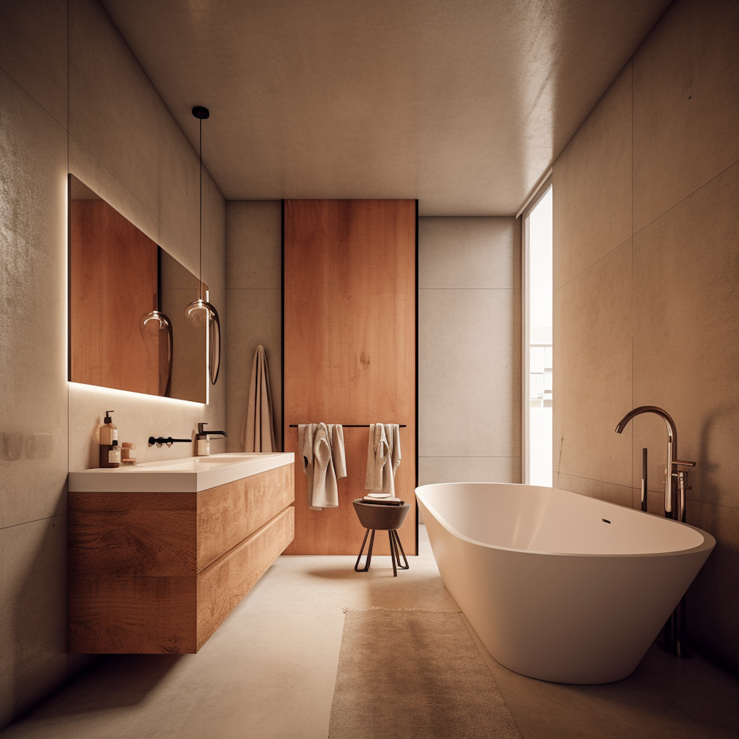 Contemporary Bathroom Interior