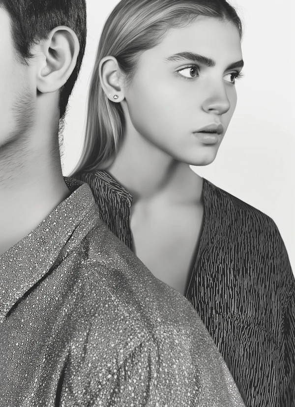 Close-Up Portrait Duo