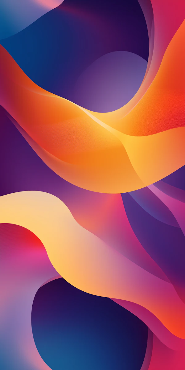 Vibrant Abstract Waves