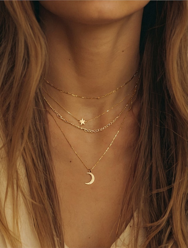 Elegant Gold Necklaces