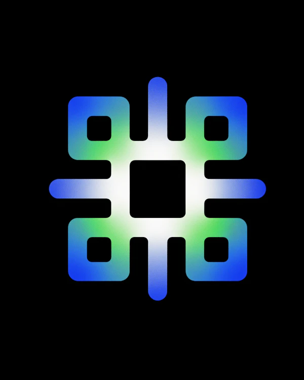 Glowing Abstract Design