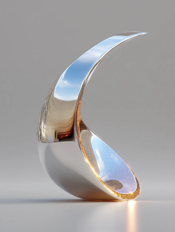 Futuristic Sculpture