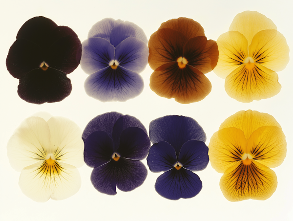 Pansy Flower Collection