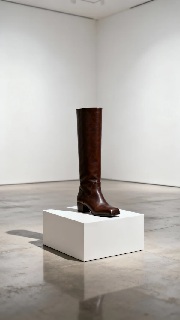Elegant Leather Boot