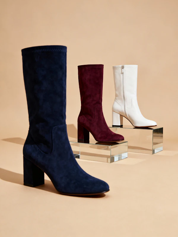 Stylish Boots Display