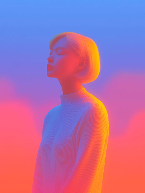 Gradient Portrait