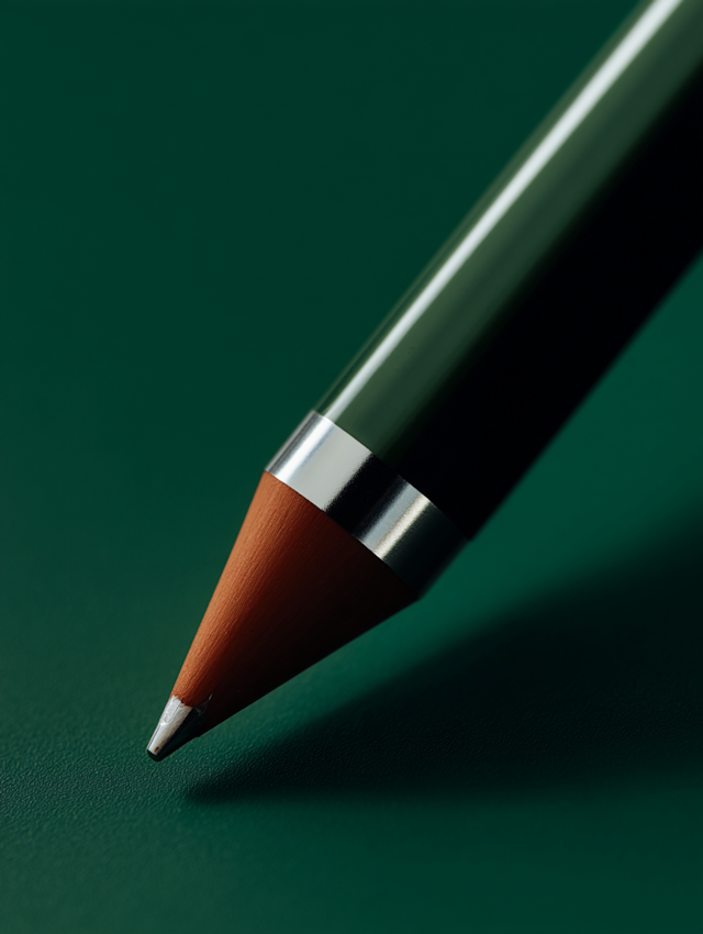 Modern Pencil Close-Up