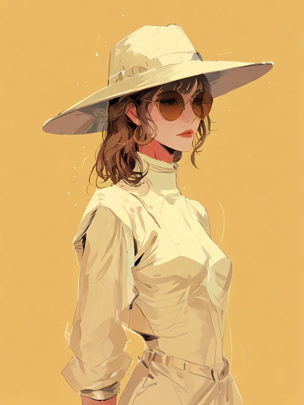Stylized Person Portrait