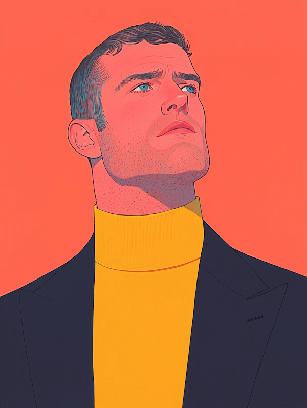 Stylized Portrait of a Man