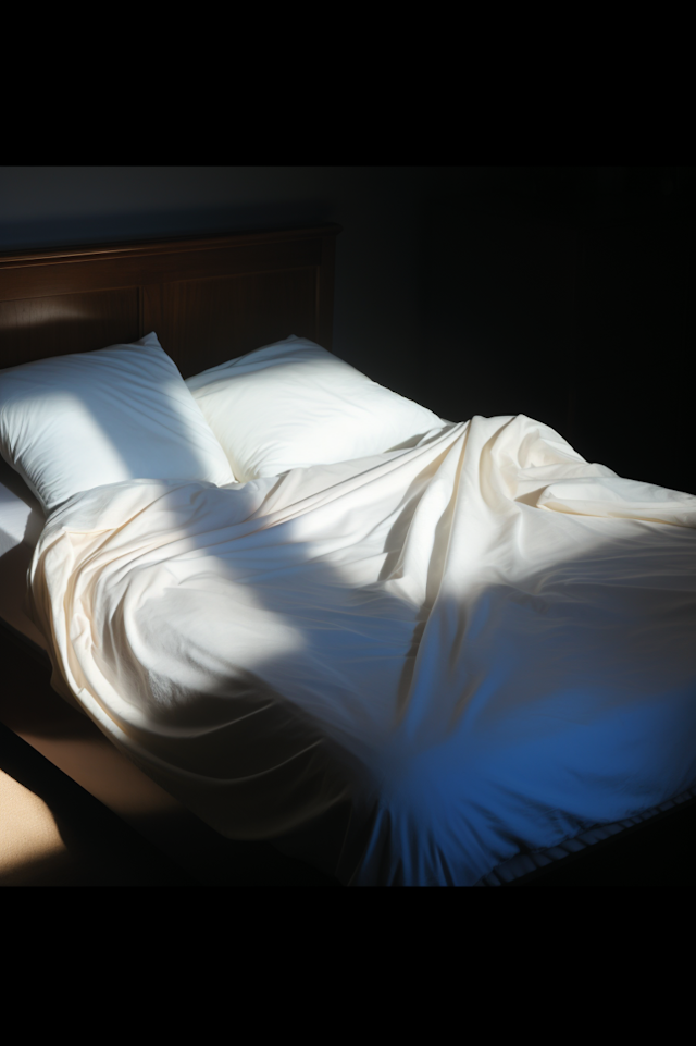 Morning Solitude in Sunlit Bedroom