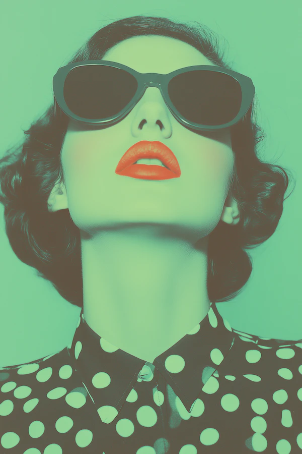 Retro Pop-Art Portrait