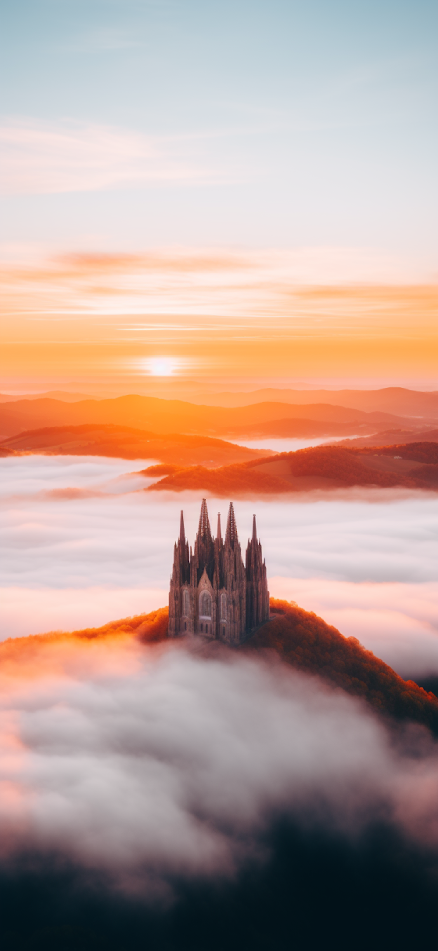 Celestial Cathedral at Dawn