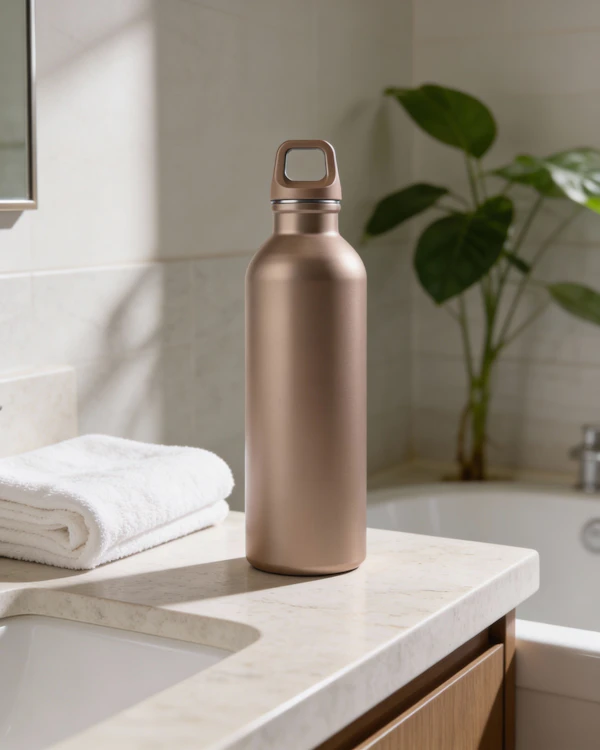 Modern Water Bottle Display