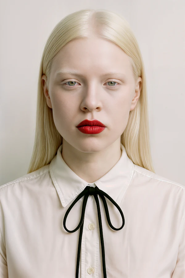 Blonde Woman Portrait