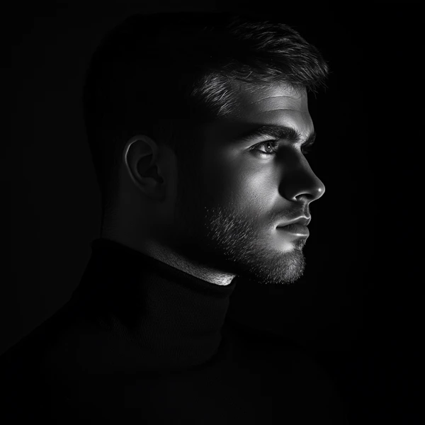 Dramatic Male Portrait