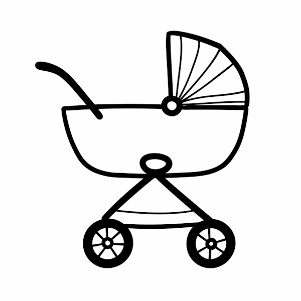 Minimalist Stroller Art