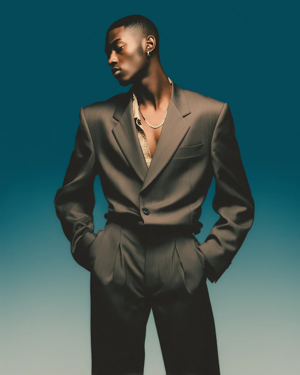 Stylish Individual Portrait