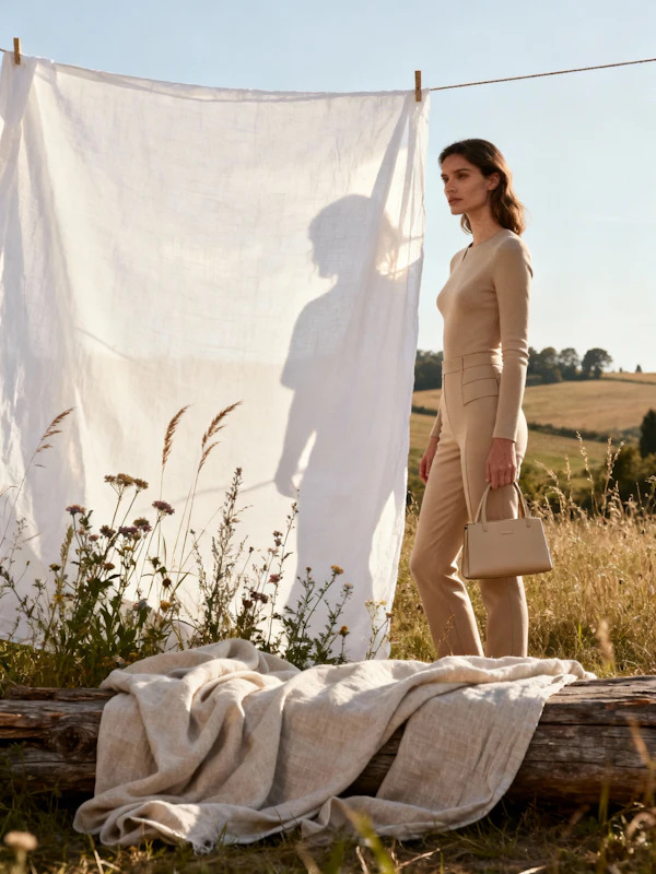 Serene Field Portrait