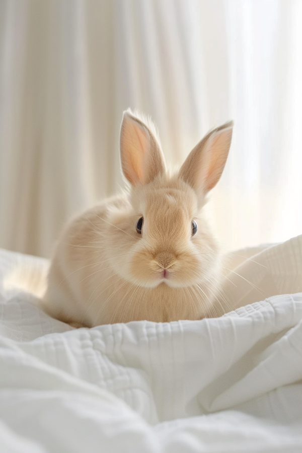 Serene Rabbit in Natural Light