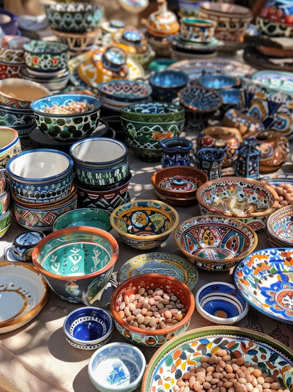 Vibrant Ceramic Display