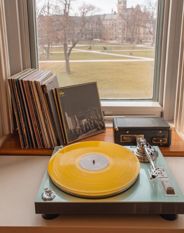 Turntable and Vinyl Scene