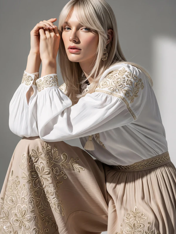 Elegant Woman Portrait
