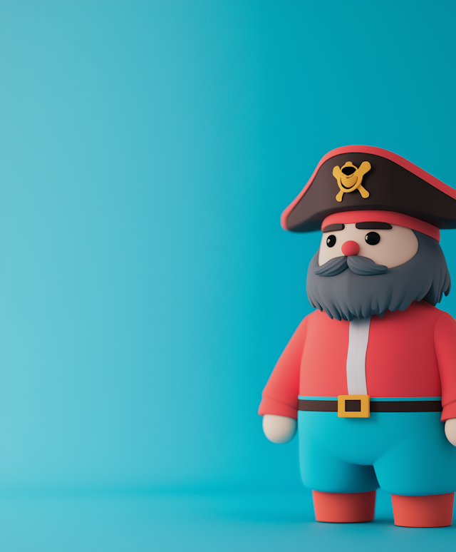 Cartoon Pirate Character