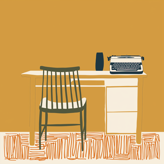 Minimalist Workspace Art