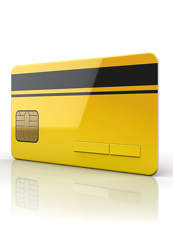 Stylized Credit Debit Card Concept